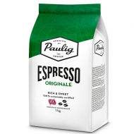 Кофе в зернах Paulig Espresso Originale (Паулиг Эспрессо Оригинал) 1кг, вакуумная упаковка